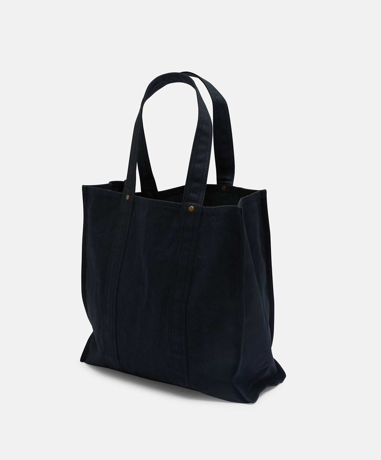 Market Mini Canvas Tote Bag | Black