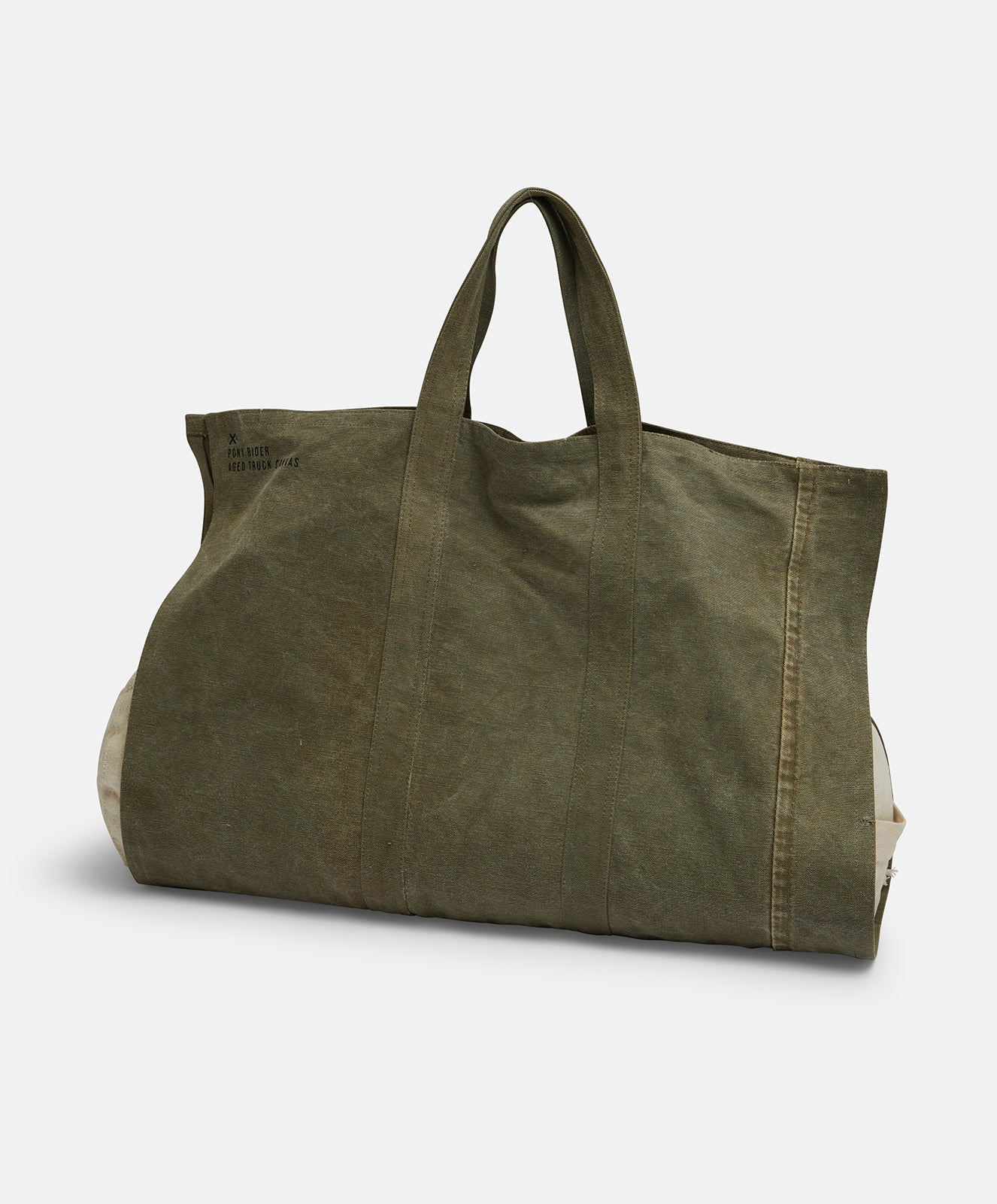 Namaste Canvas Bag | Khaki Upcycled