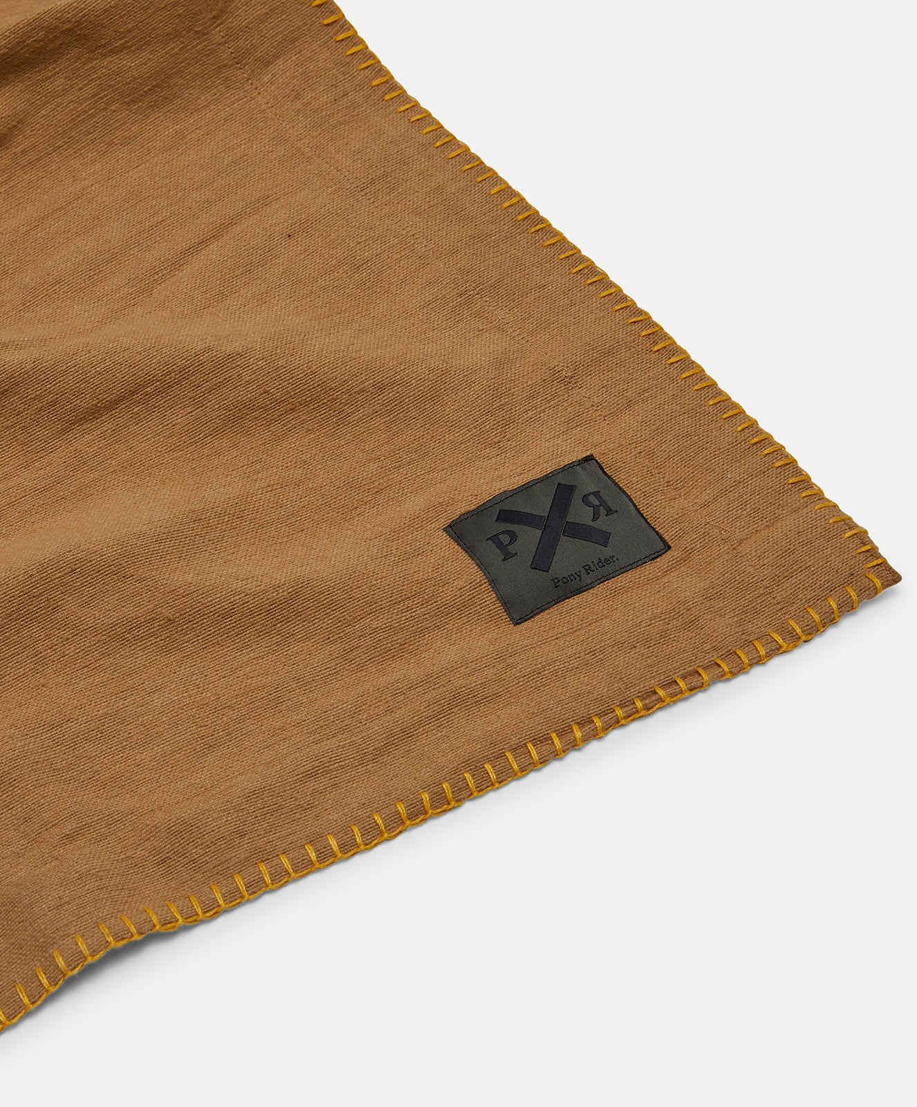 New Yorker Cotton Blanket | Brown / White | King