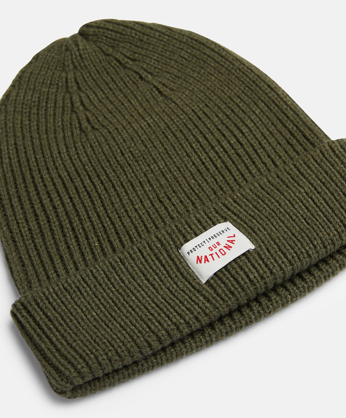 Green Machine Knit Beanie