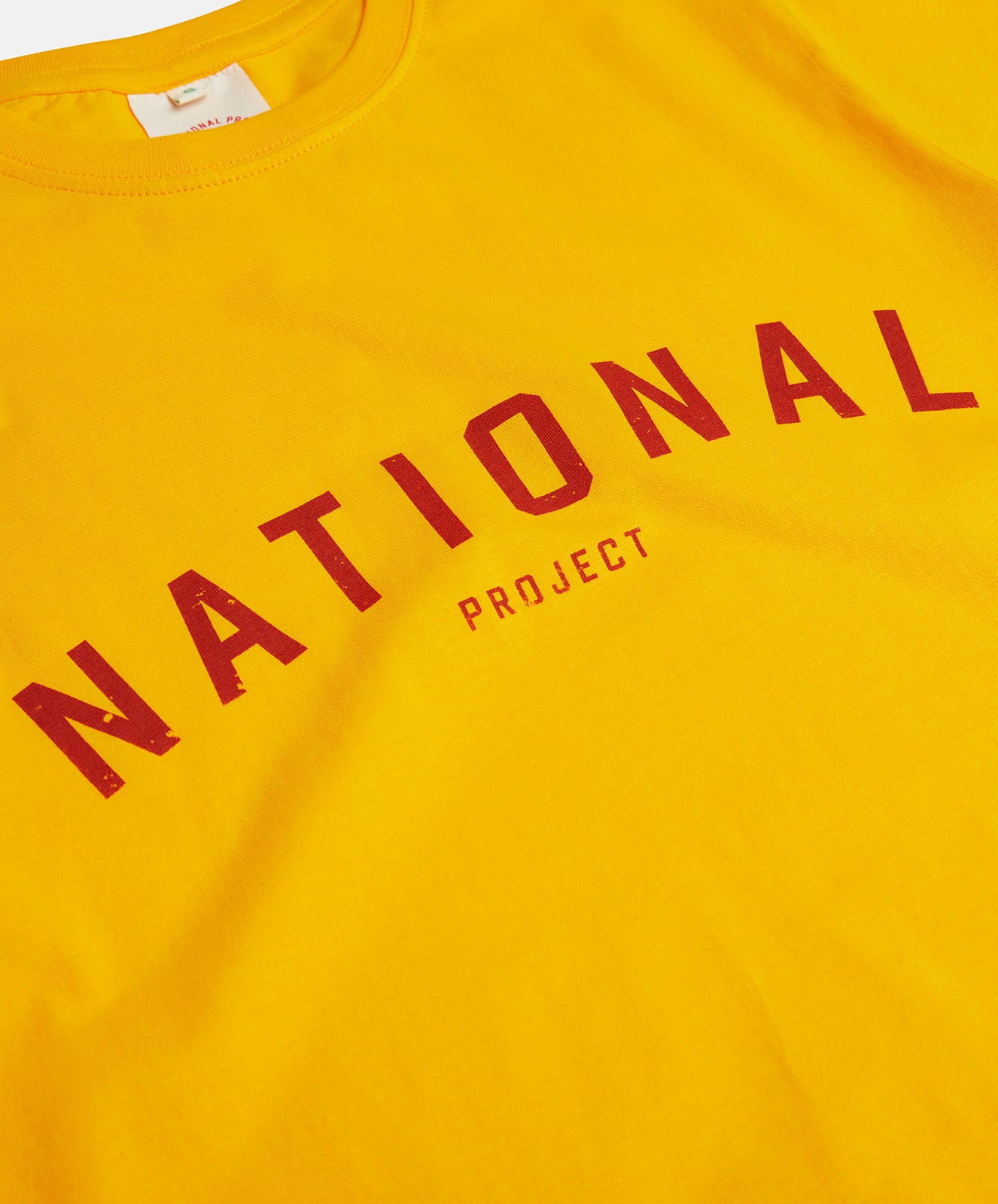 National Project Tee | Sunny Yellow