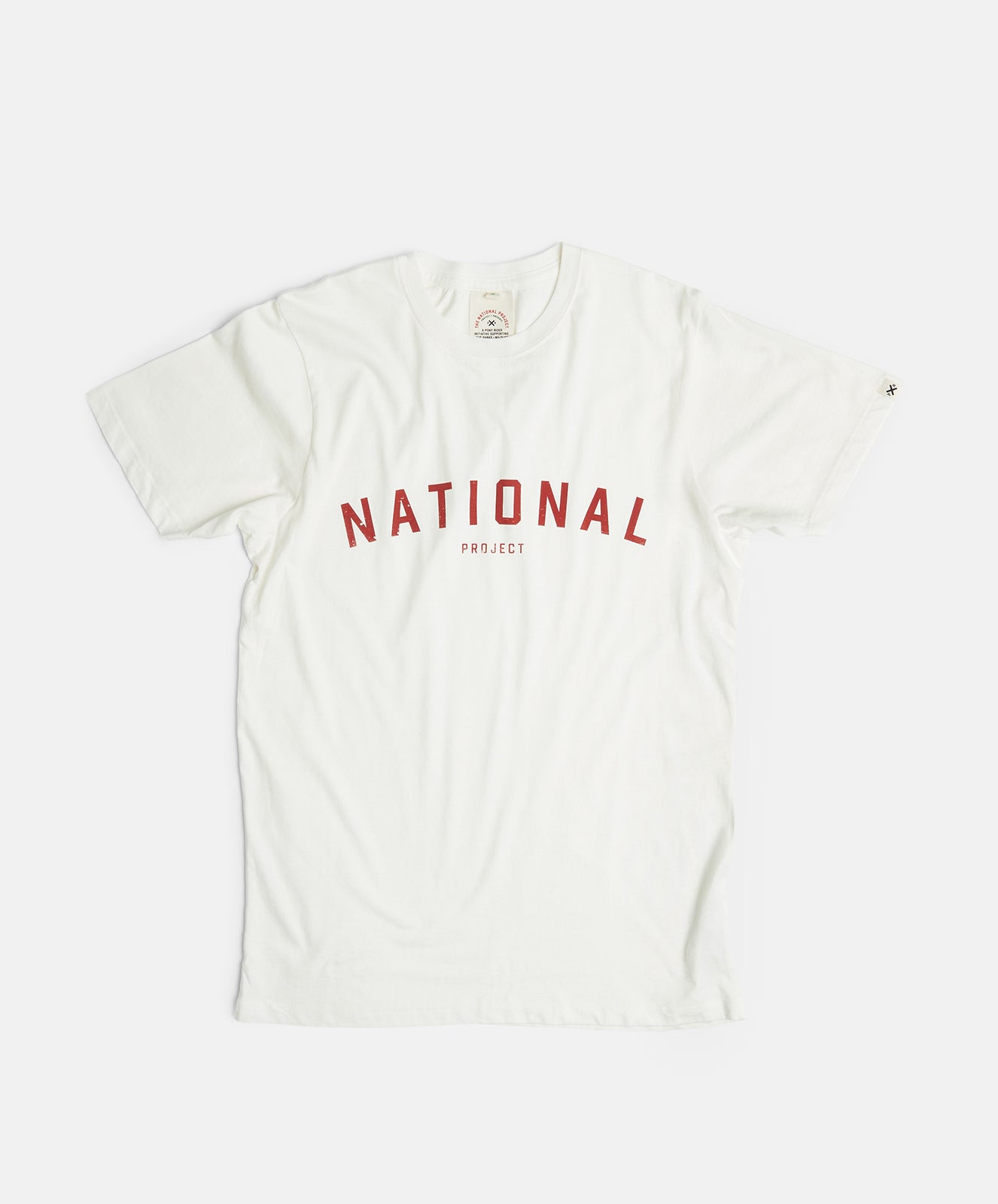 National Project Tee | Vintage White