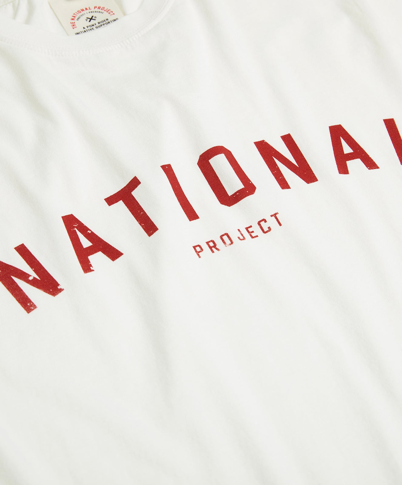 National Project Tee | Vintage White
