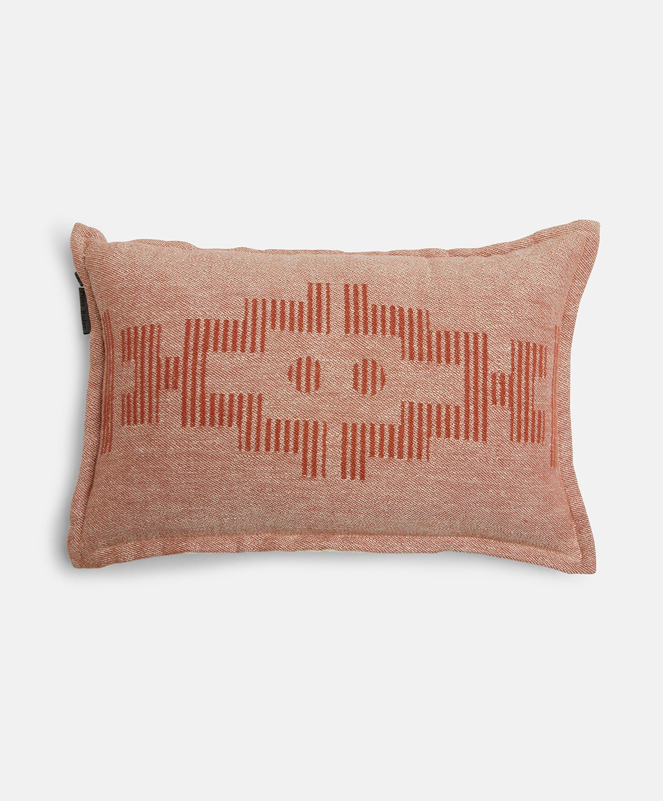 Lil Mya Linen Cushion | Rectangle | Rust/Natural