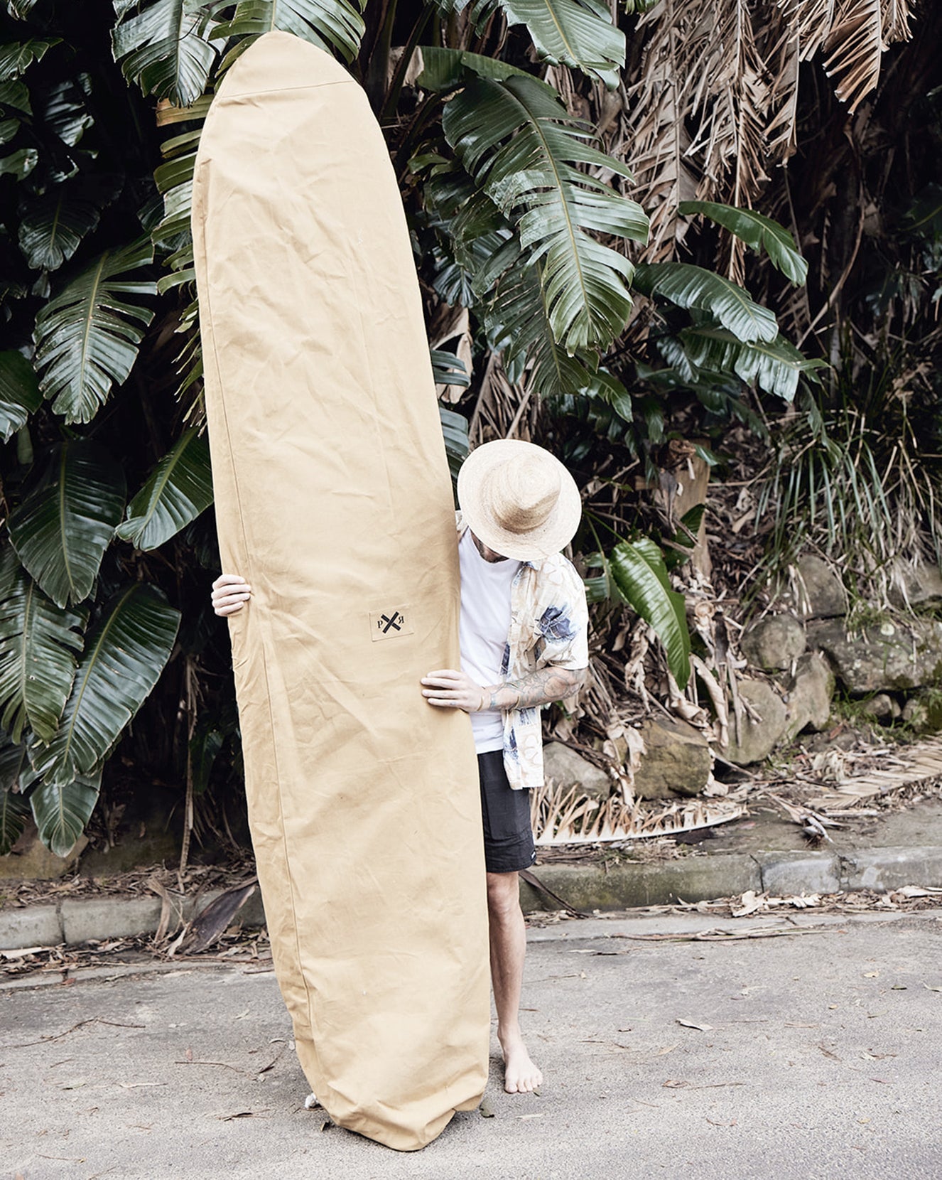 Weekend Warrior Surfboard Bag | Waxed Clay