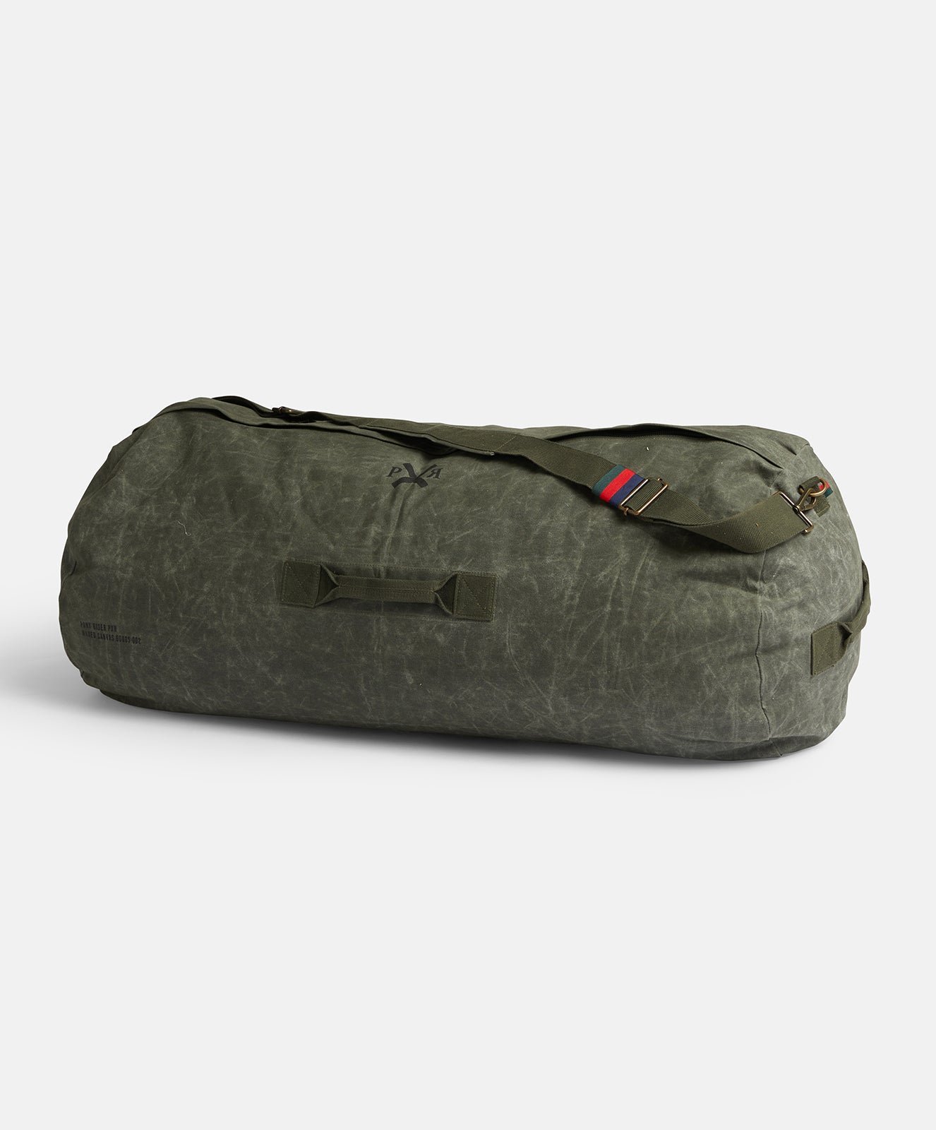 Green canvas clearance duffle bag