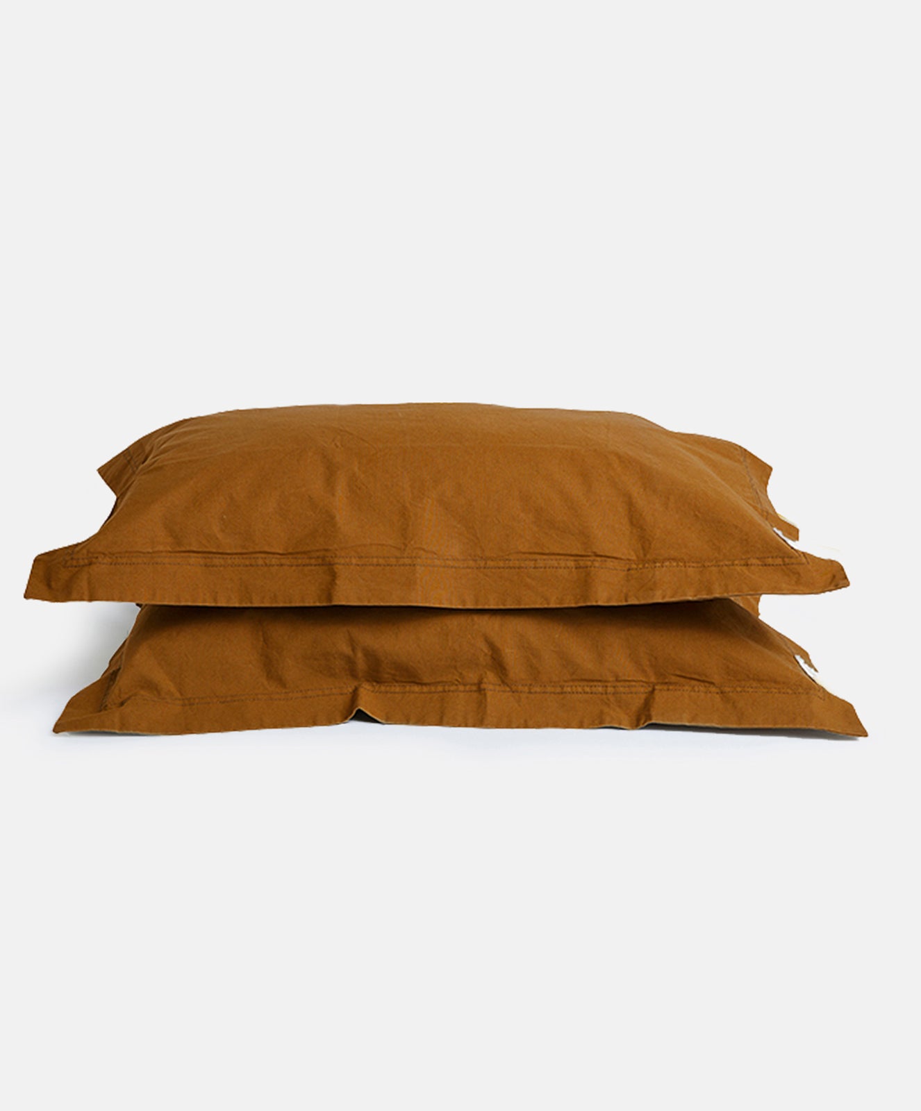 Organic Pillowcase | Canvas | Toffee Brown