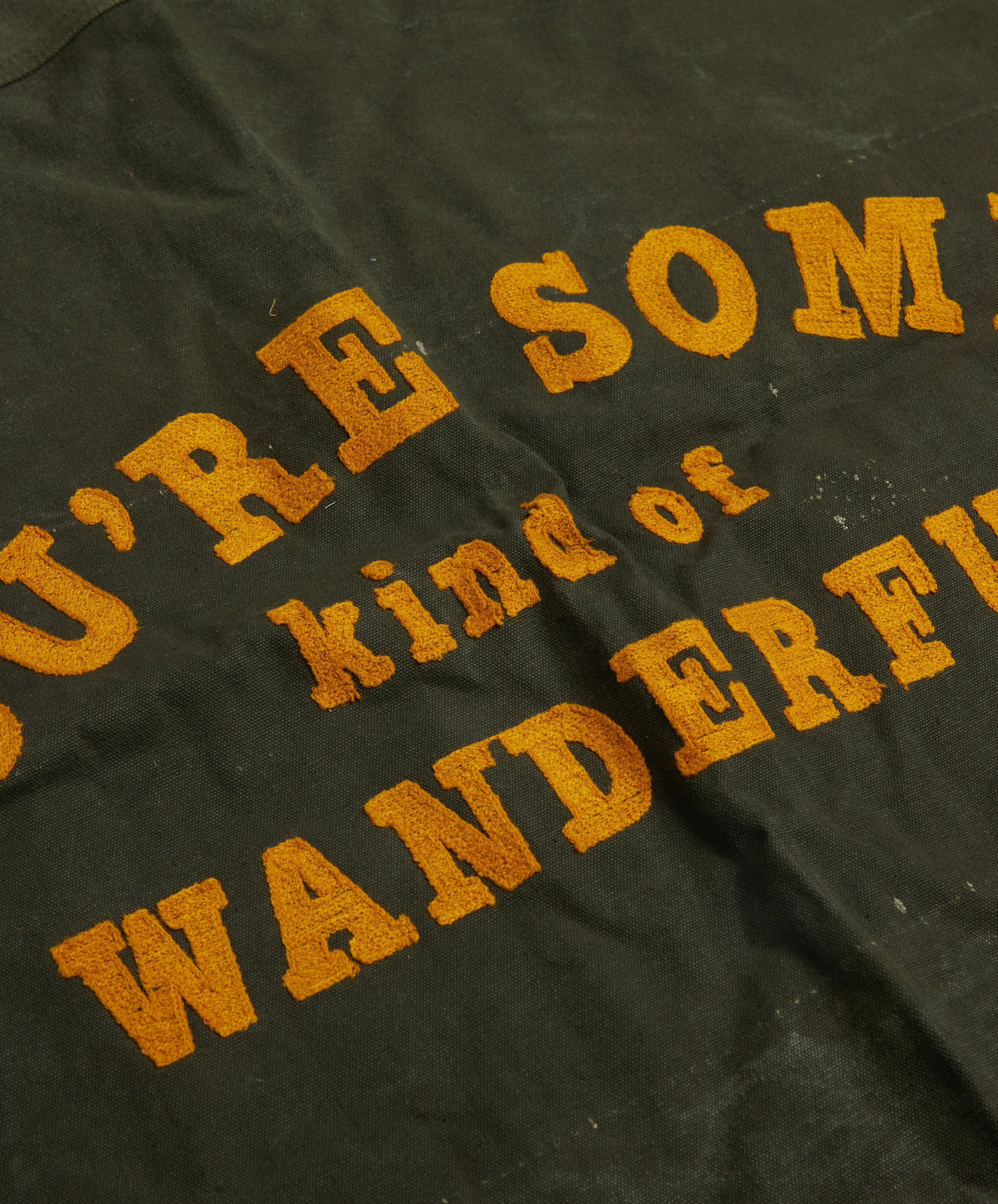 You're Some Kind of Wanderful Banner | Khaki