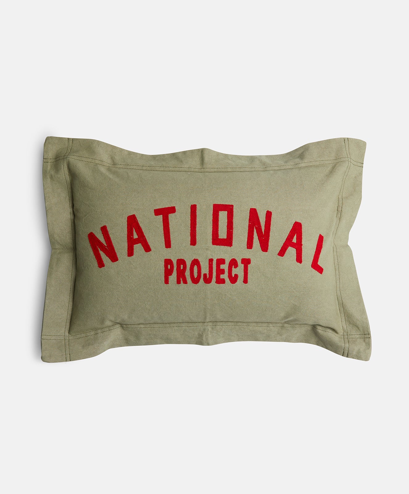 National Project Rectangle Cushion | Olive